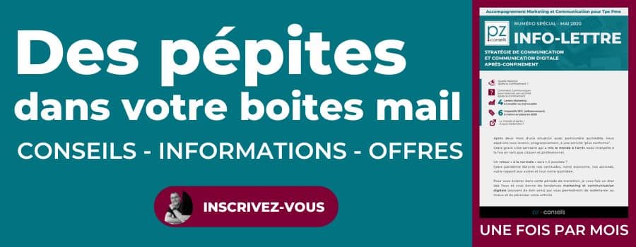 Inscription Newsletter mensuelle